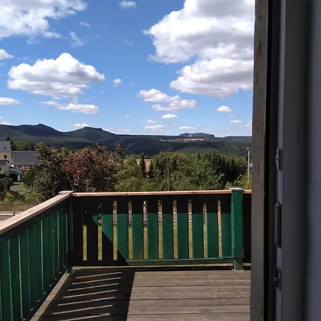Гостевой дом Rundblick Im Elbsandsteingebirge Bei Bad Schandau