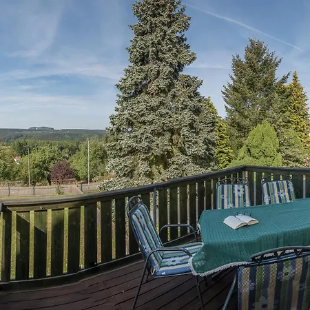 Rundblick Im Elbsandsteingebirge Bei Bad Schandau