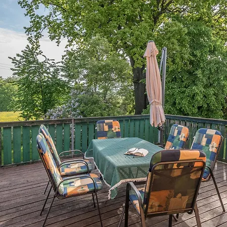 Rundblick Im Elbsandsteingebirge Bei Bad Schandau Pensjonat