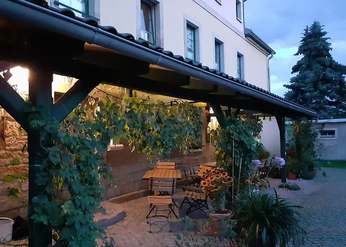 Rundblick Im Elbsandsteingebirge Bei Bad Schandau