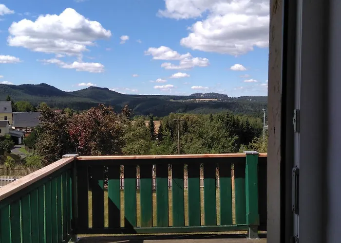 بيت ضيافة Rundblick Im Elbsandsteingebirge Bei Bad Schandau