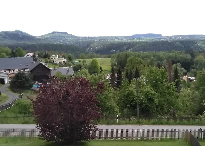 Rundblick Im Elbsandsteingebirge Bei Bad Schandau 4* Rathmannsdorf